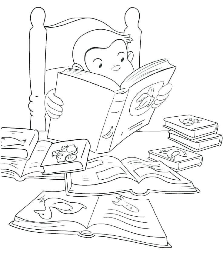 736x845 George Coloring Pages