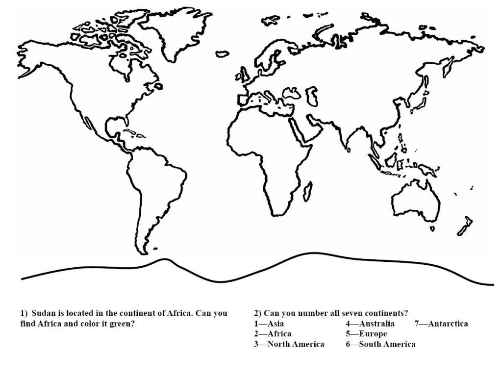 1024x775 Continent Coloring Pages