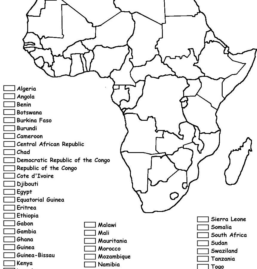 860x900 Continent Cut Outs Printable Elegant Templateents Printables Seven