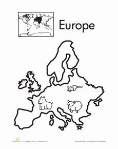 230x290 Free Coloring And Label Map Of The 7 Continents Geography Ideas