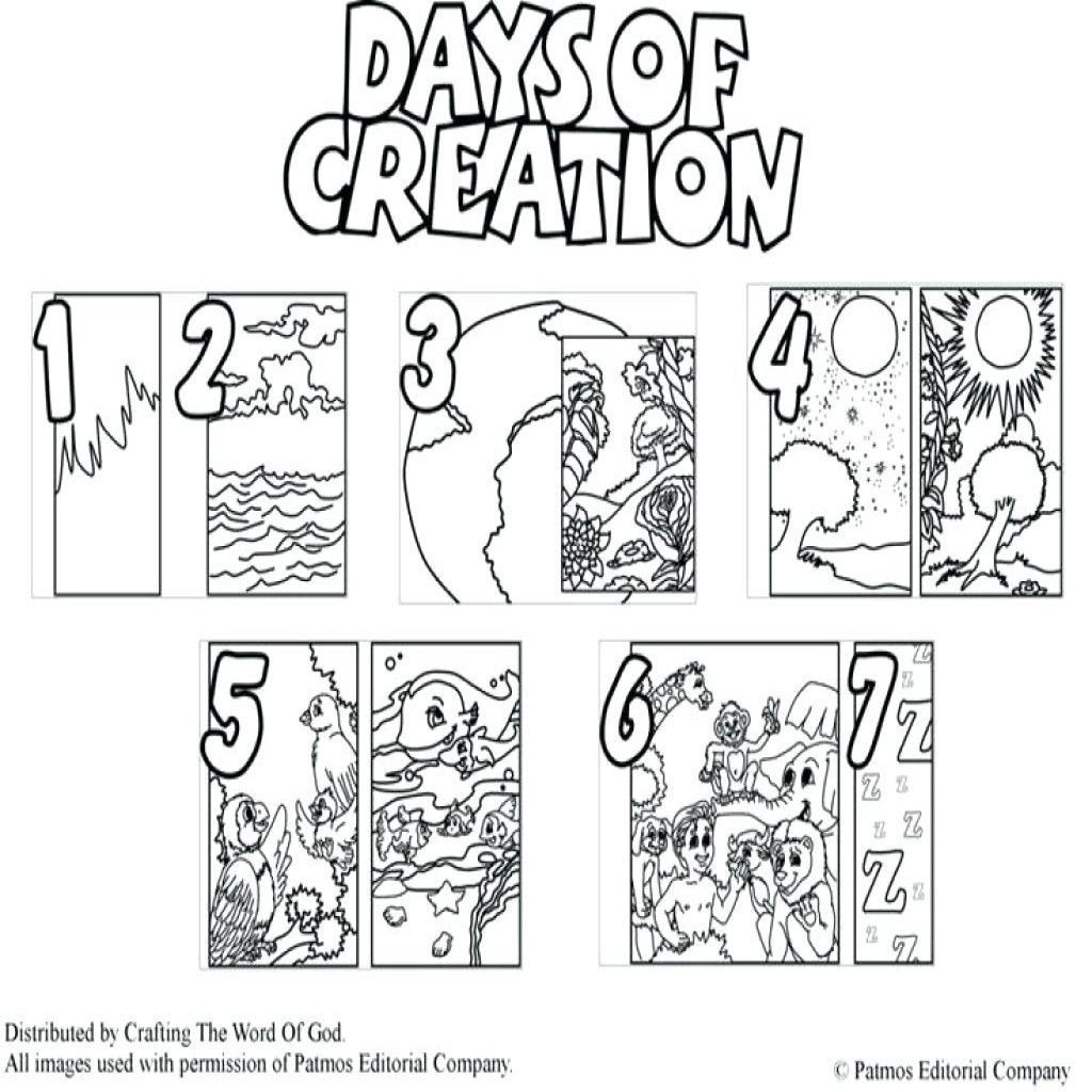 1024x1024 Awesome Of Creation Coloring Pages Contemporary Style Picture