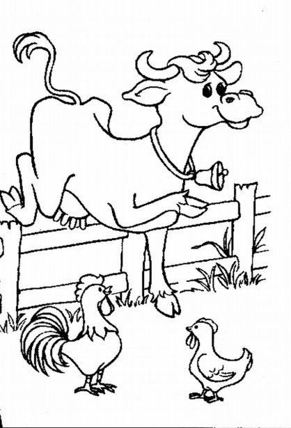 418x615 Cow Amp Chickens Art Of Being Cow Cow, Sewing