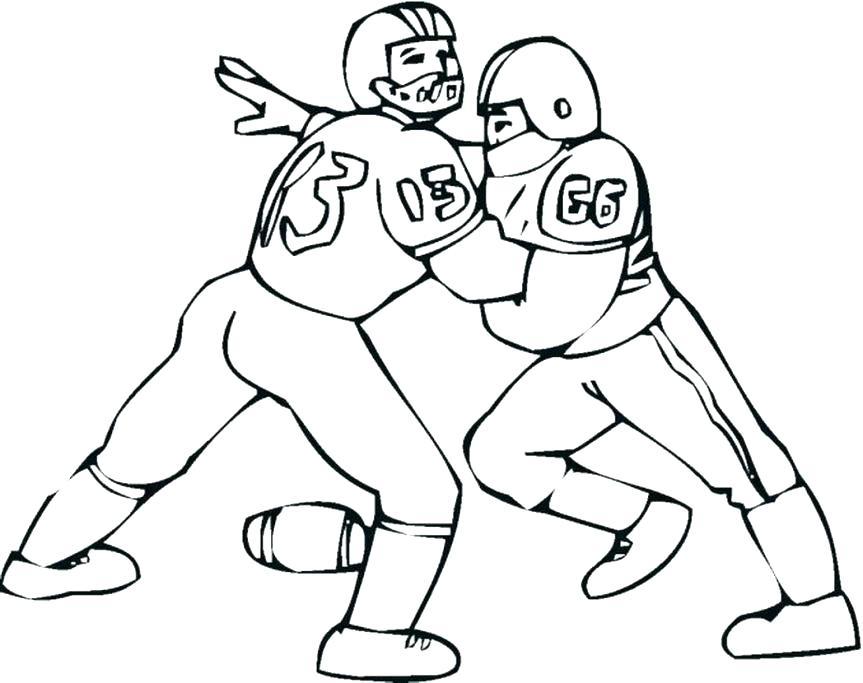 863x683 Special Football Coloring Pages To Print Coloring Pages Always