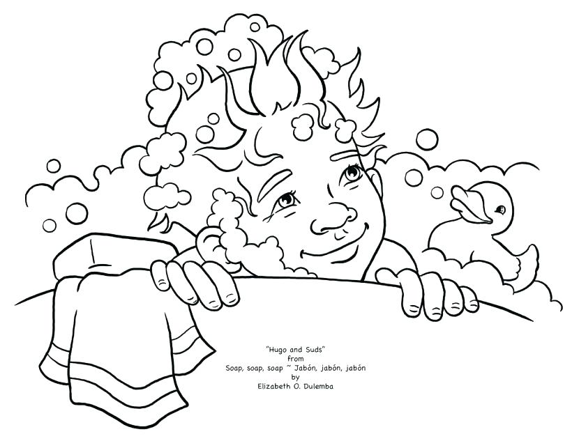 830x633 Washing Hands Coloring Page Washing Hands Coloring Pages Hand