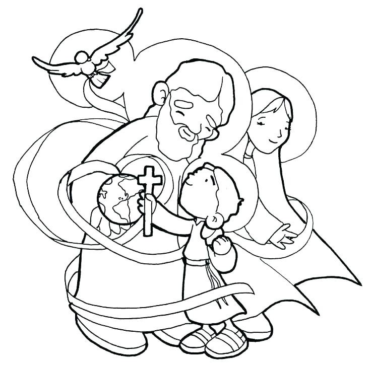 736x727 Shamrock Trinity Coloring Page Shamrocks Coloring Pages Adult