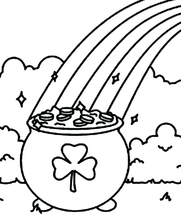 600x714 Shamrock Man Free Printable Shamrocks To Color
