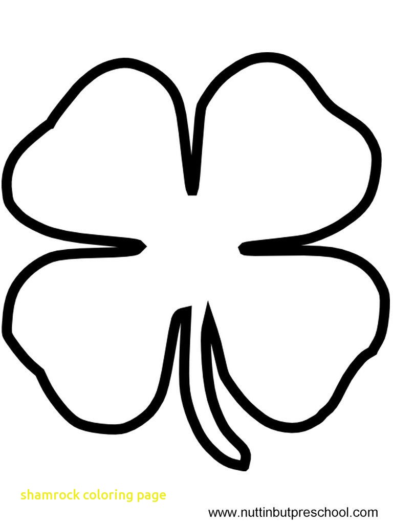 768x1024 Free Printable Shamrock Coloring Pages For Kids Best