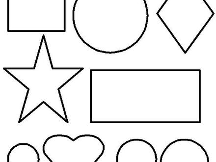 440x330 36 Shape Coloring Pages For Preschoolers, Shapes Coloring Part 2