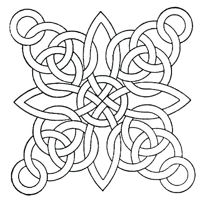 630x630 Coloring Pages Shapes Geometric Geometric Shapes Coloring Pages
