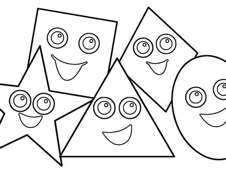 440x330 Coloring Pages With Shapes Shape Coloring Pages For Toddlers