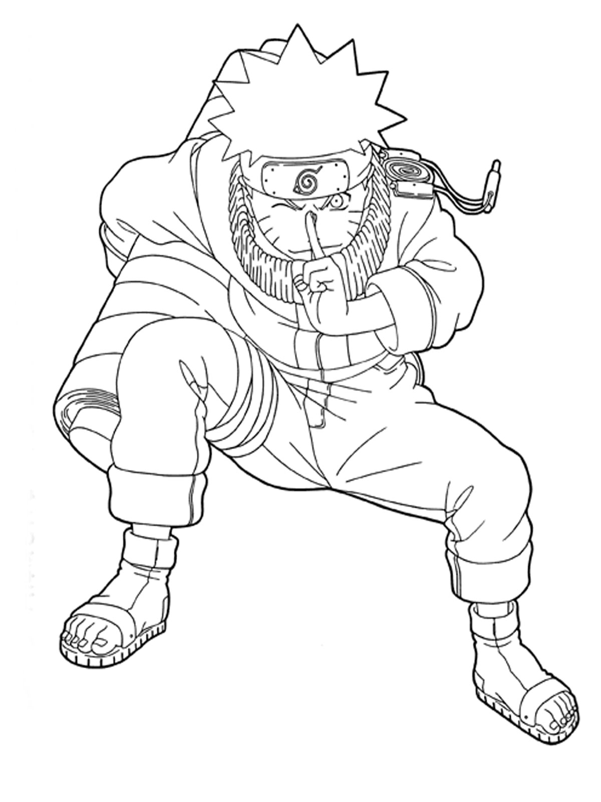 1200x1600 Naruto Coloring Pages Kakashi Kakashi Hatake From Naruto Coloring