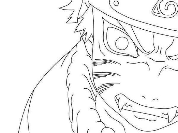 612x459 Printable Naruto Coloring Pages To Get Your Kids Occupied