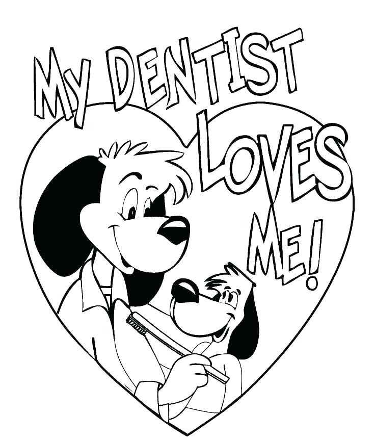 736x863 Teeth Coloring Pages Tooth Color Page Tooth Coloring Pages Dentist