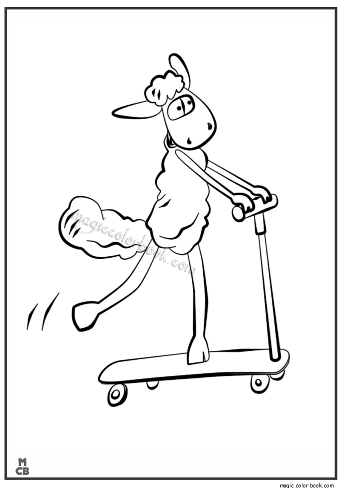 685x975 Pin By Magic Color Book On Shaun And The Sheep Coloring Pages Free