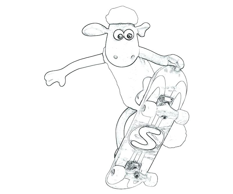 800x667 Shaun The Sheep Coloring Pages Printable Coloring Page Sheep