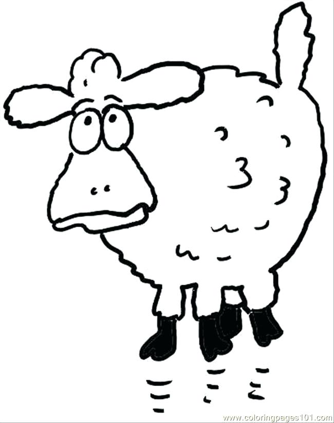 650x823 Coloring Pages Sheep Sheep Coloring Page Mother And Lamb Coloring