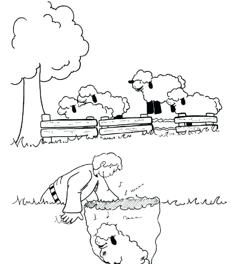739x842 Sheep Coloring Or The Sheep Coloring Pages Free Colouring Pages