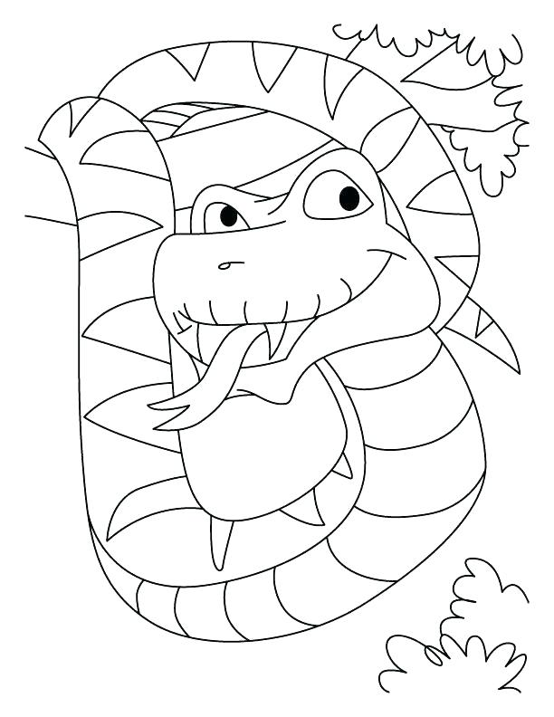 612x792 Cobra Coloring Page New Year Snake Coloring Page Ac Cobra Coloring