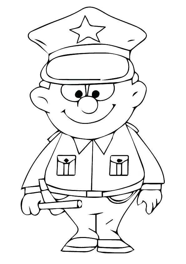 595x842 Police Badge Coloring Page Now Police Badge Drawing Of Picture