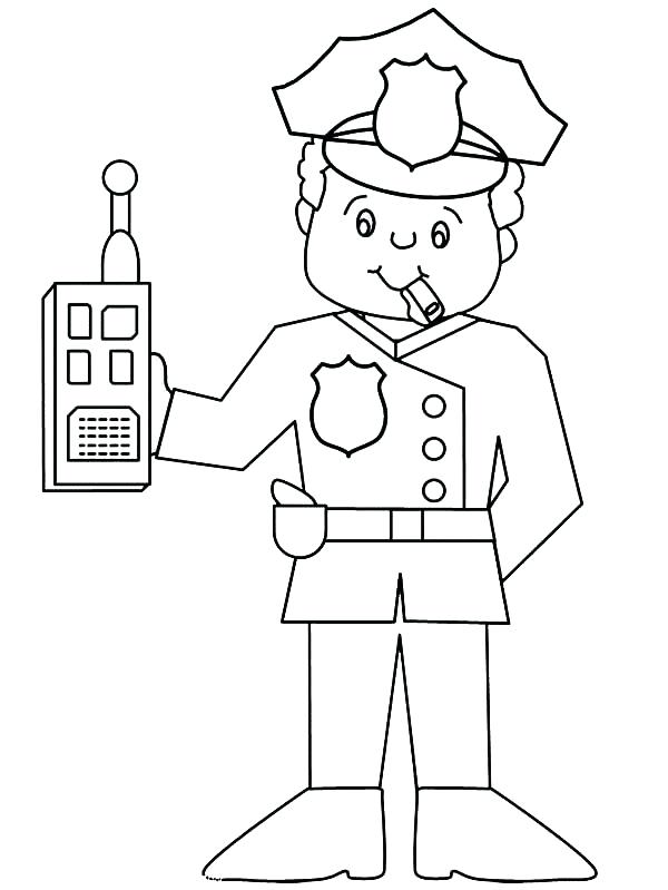 600x799 Police Badge Coloring Page Police Badge Picture Of Sheriff Badge