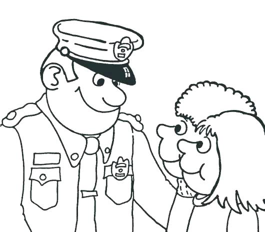 530x464 Police Badge Coloring Page Sheriff Badge Printable Police Police