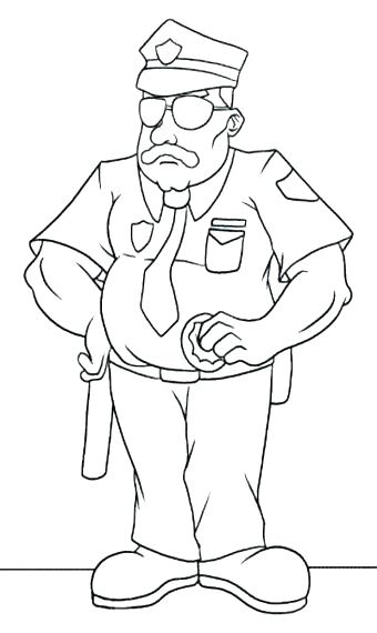 340x570 Police Badge Printable Coloring Pages Awesome Police Officer Badge