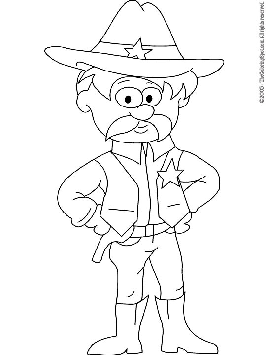 540x720 Sheriff Audio Stories For Kids Amp Free Coloring Pages From Light