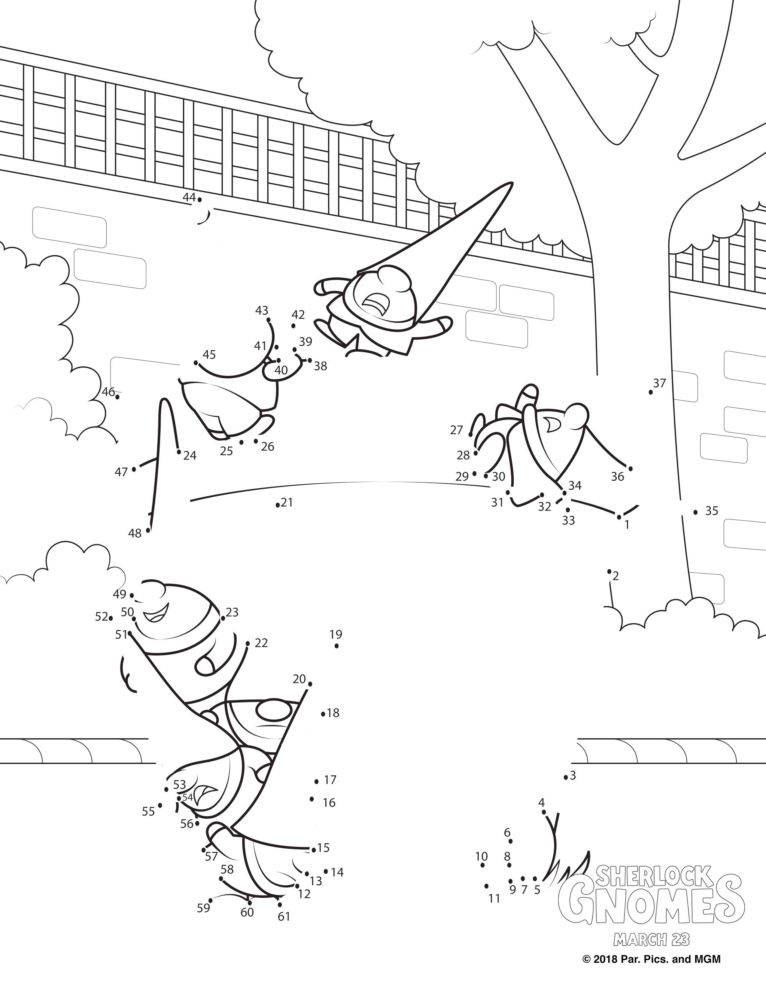 2550x3300 Sherlock Gnomes Connect The Dots