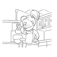 230x230 40 Finding Nemo Coloring Pages