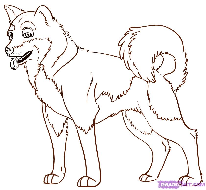 842x779 Akita Clipart Easy