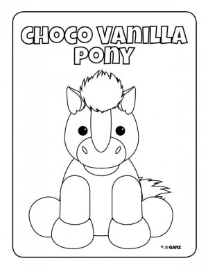 300x388 Coloring Pages Wkn Webkinz Newz