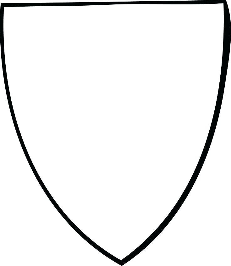 736x846 Shield Coloring Page Shield Coloring Page Ctr Shield Coloring Page
