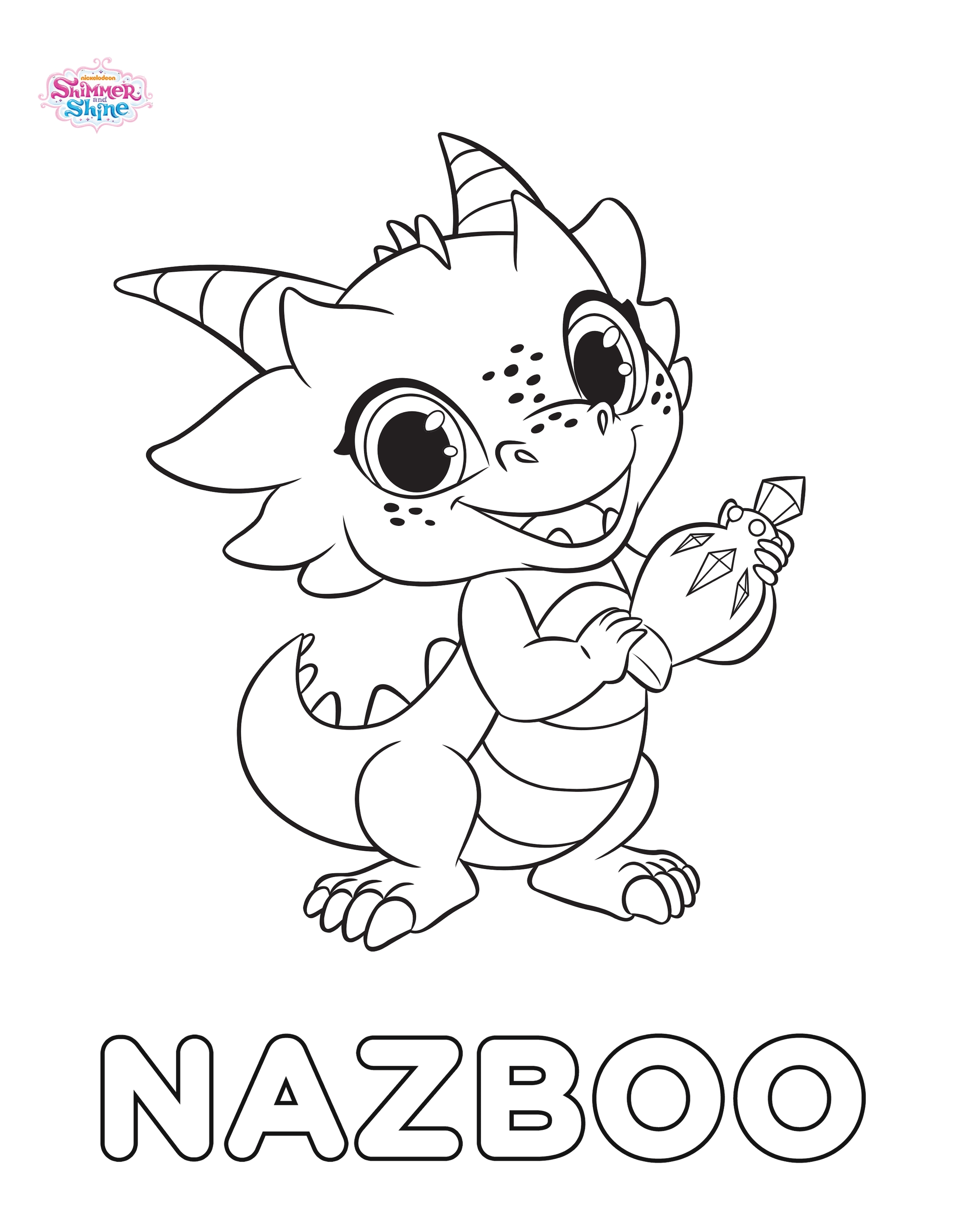 2352x2940 Image Nazboo Shimmer And Shine Coloring Page Gallery