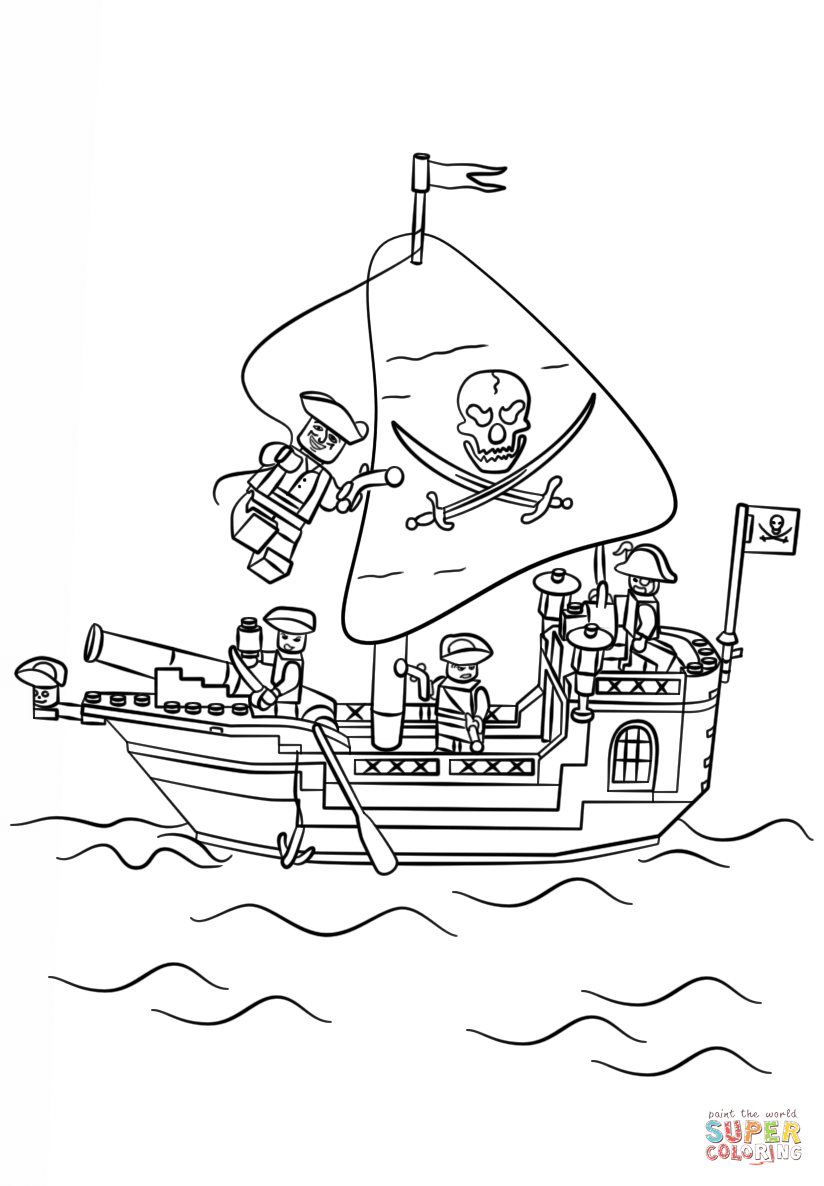 824x1186 Get This Pirate Ship Coloring Pages Printable Free Adult Lego