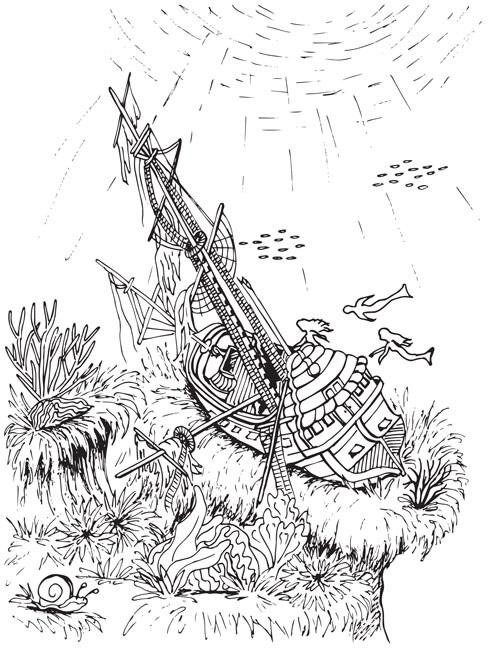 500x648 Shipwreck Coloring Pages Shipwreck Archives Mermaid Coloring Pages