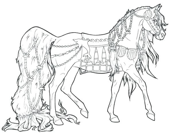 600x476 Horse Coloring Page Horse Coloring Pages To Print Horses Printable