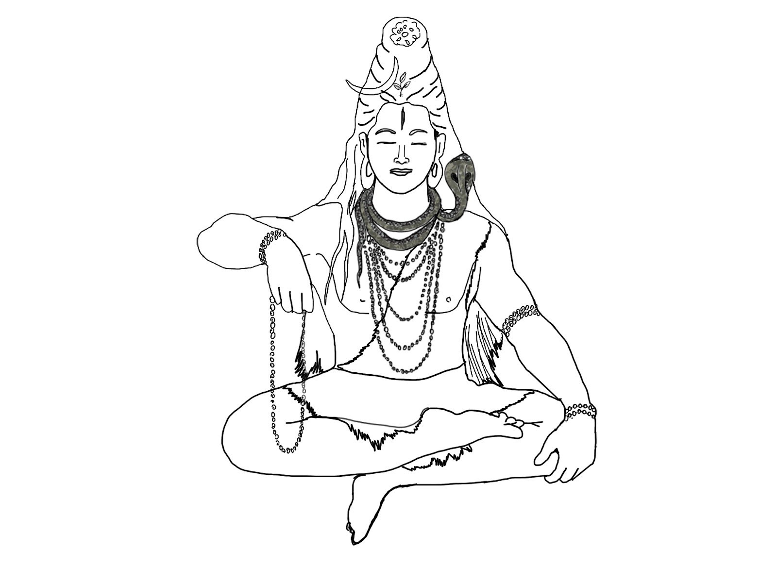 Shiva Coloring Pages
