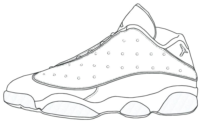 801x491 Coloring Sheets Of Jordan Shoes