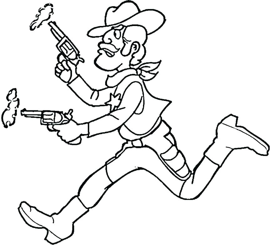 863x782 Machine Gun Colouring Pages Coloring Pictures Of Guns The Gallery