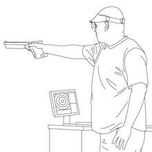220x220 Shooting Coloring Pages