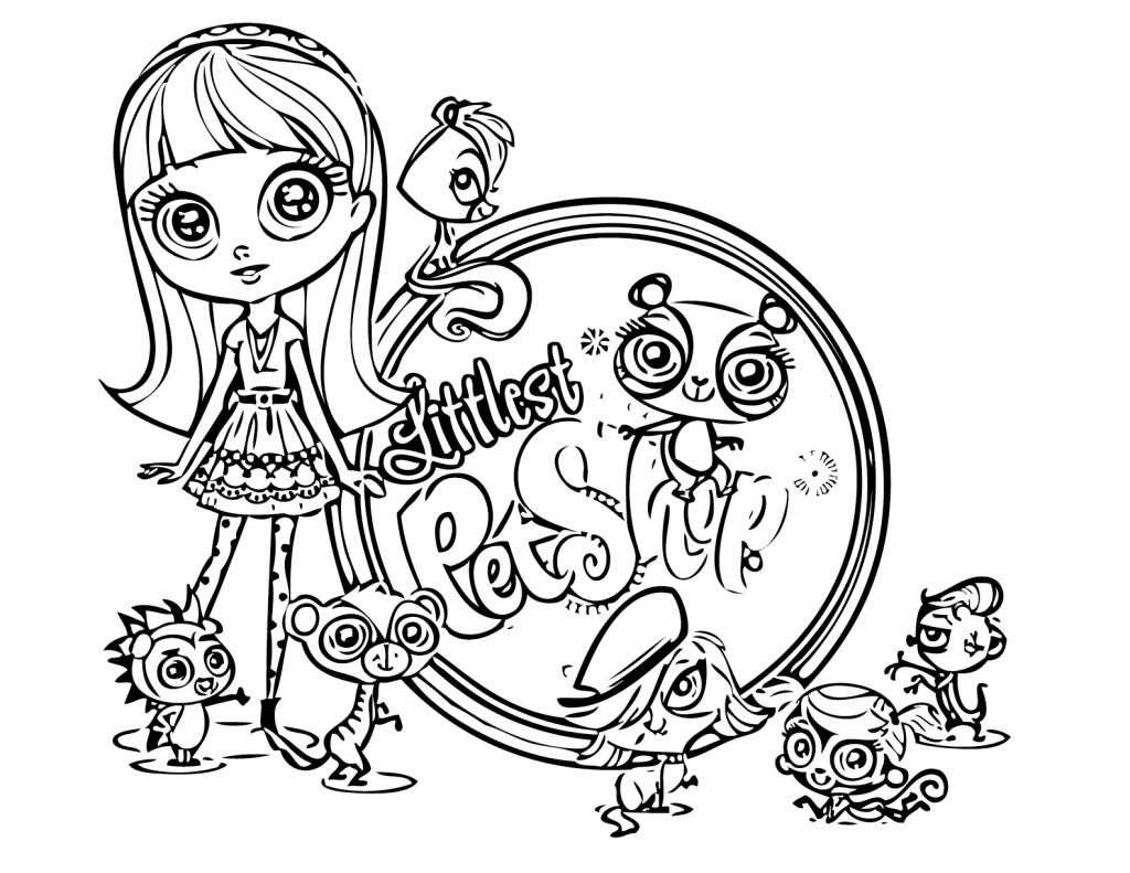 1024x791 Smart Ideas Free Printable Littlest Pet Shop Coloring Pages Book