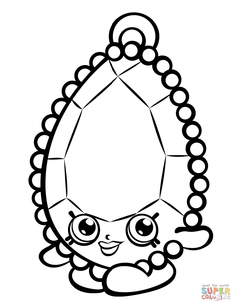 Shopkin Coloring Pages