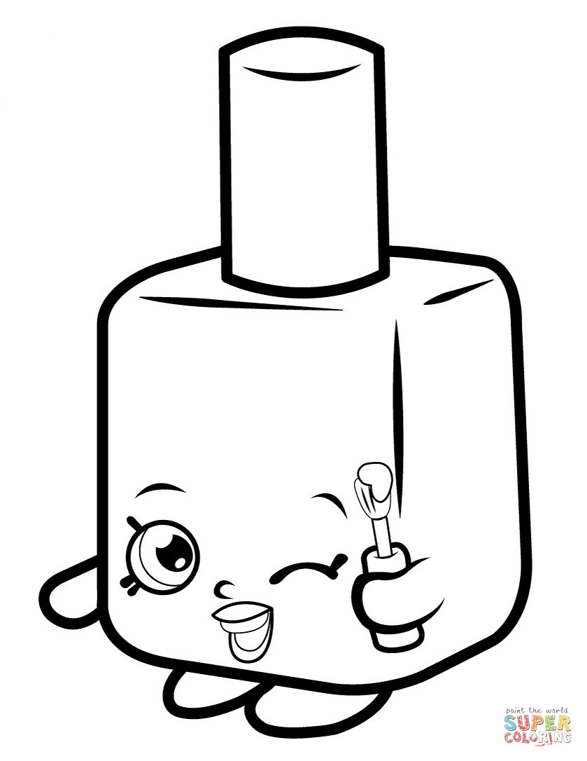 839x1086 Lippy Lips Shopkin Coloring Page Free Printable Pages At Color