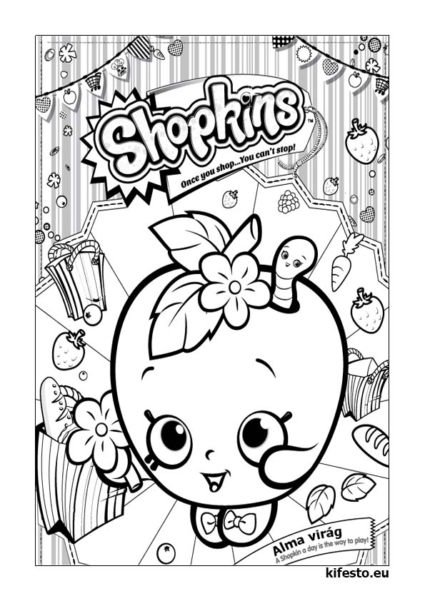 595x842 Printable Shopkins Coloring Pages Season 4 New