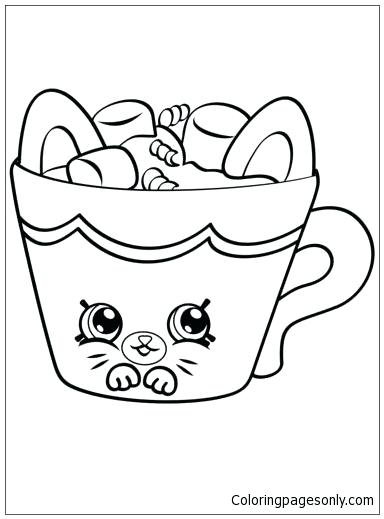 384x519 Shopkin Coloring Pages Hot Choc Coloring Page Shopkin Coloring