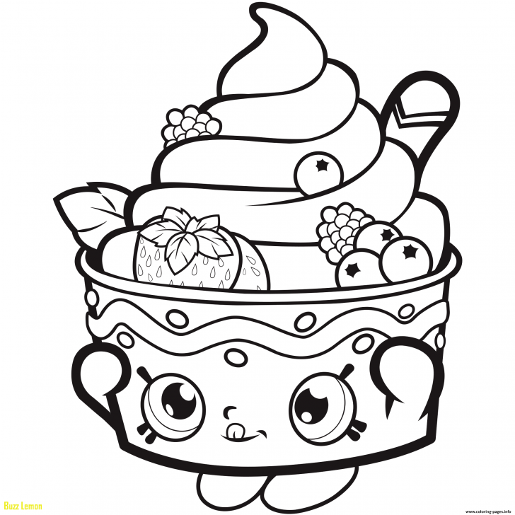 728x728 Shopkins Coloring Page Season 3 Buzz Coloring