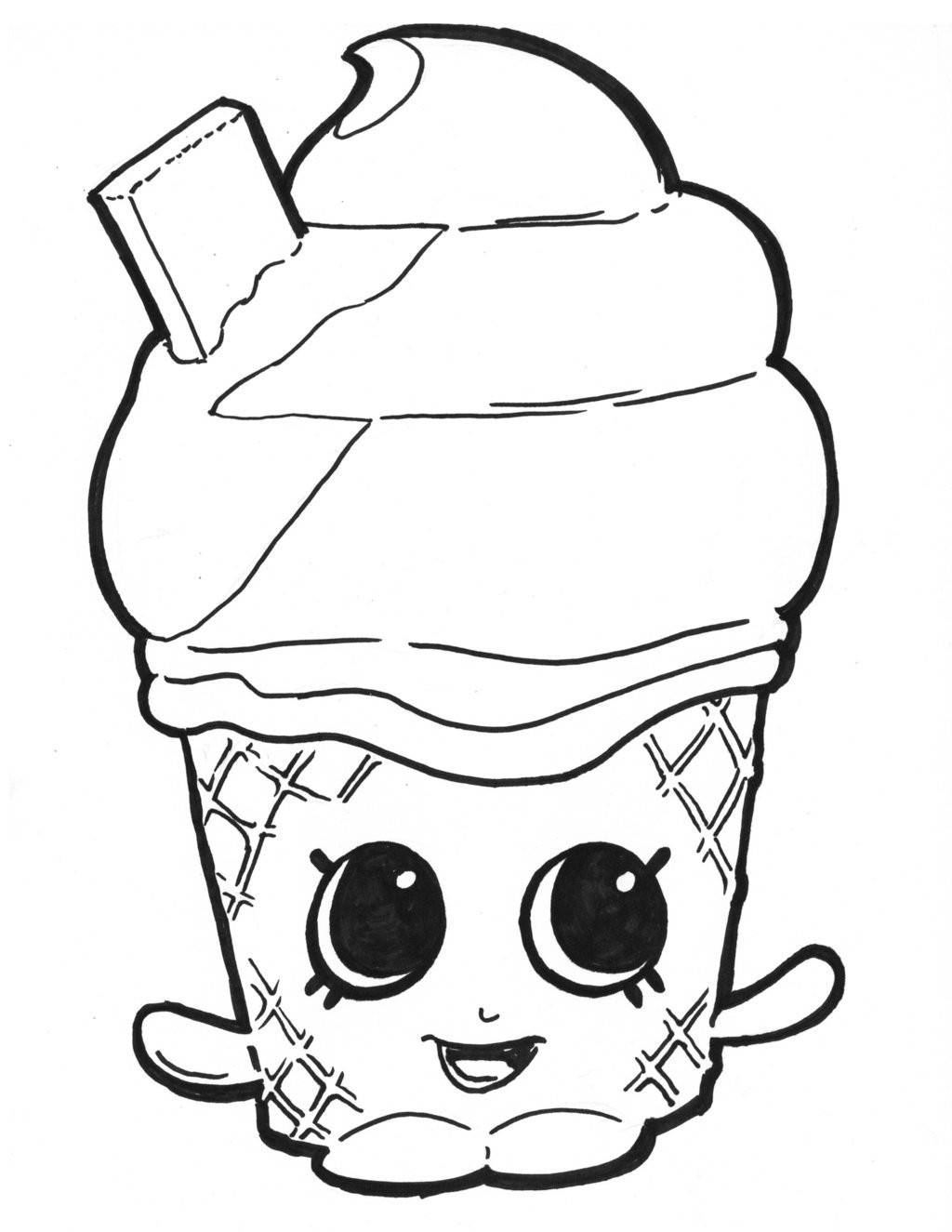 1024x1325 Shopkins Coloring Pages 325558