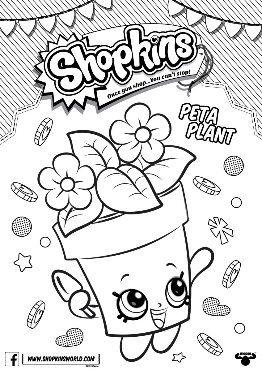 848x1199 Shopkins Characters Coloring Pages 2683265
