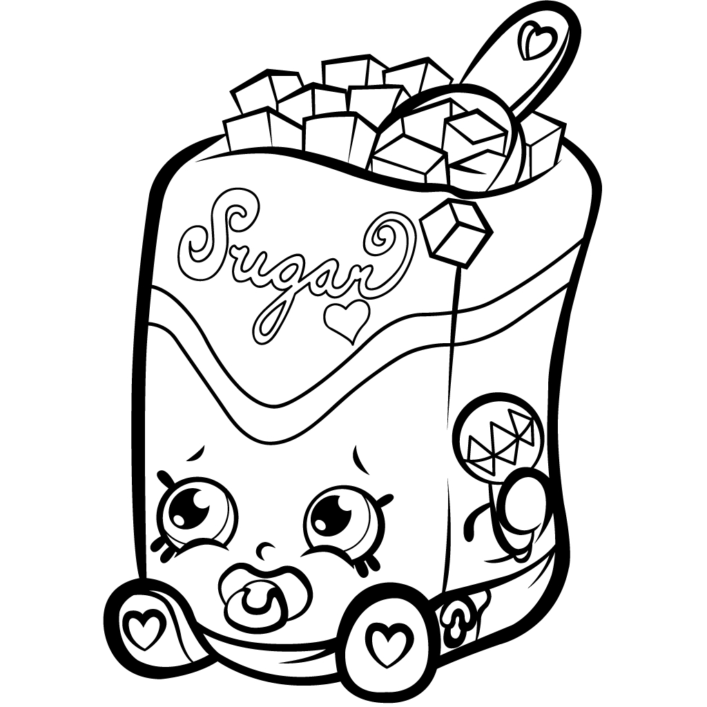 1024x1024 Shopkins Cheeky Chocolate Coloring Page Printable 4