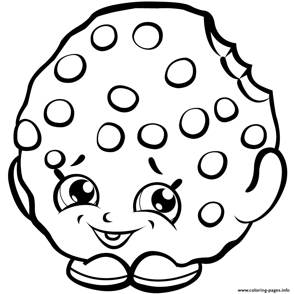 1024x1024 Unique Cheeky Chocolate Shopkin Season 1 Coloring Page Free